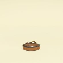 Gucci Light Brown GG Buckle Thin Belt 32