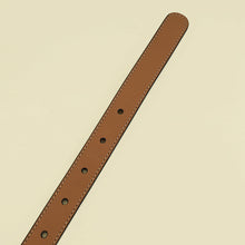 Gucci Light Brown GG Buckle Thin Belt 32