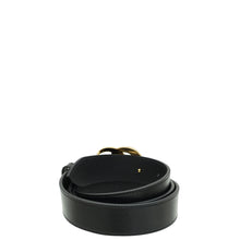 Gucci Black Double G Buckle Belt 34