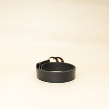 Gucci Black GG Marmont Wide Belt 34