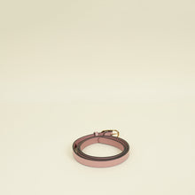 Gucci Dusty Rose Interlocking G Oval Buckle Slim Belt 34