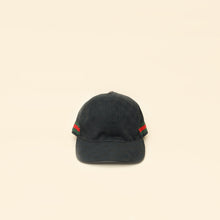 Gucci Ebony GG Web Large Baseball Hat