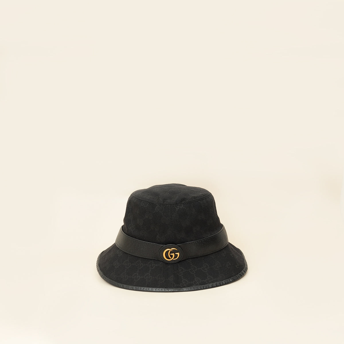 Gucci Black GG Bucket Hat