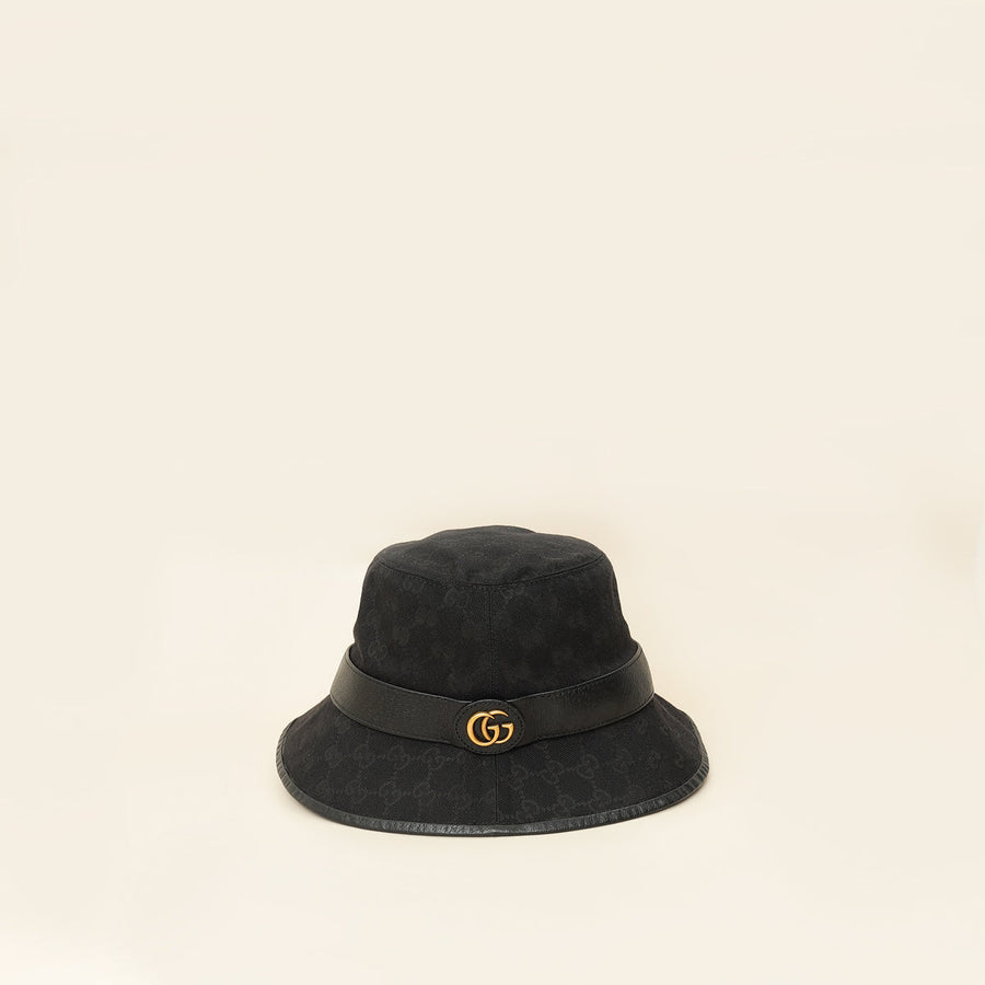 Gucci Black GG Bucket Hat