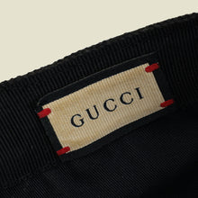 Gucci Black GG Medium Baseball Hat