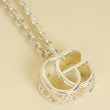 Gucci Silver GG Marmont Necklace