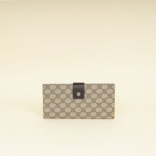 Gucci Ebony GG Supreme Travel Wallet