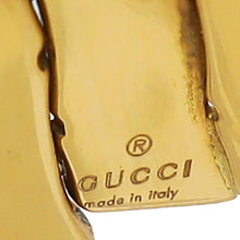 Gucci 18K Yellow Gold Bamboo Ring 12