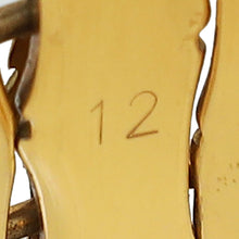 Gucci 18K Yellow Gold Bamboo Ring 12