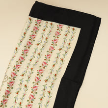 Gucci Multicolor Floral GG Web Print Scarf