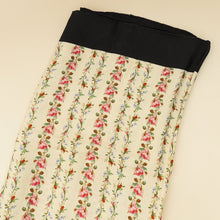 Gucci Multicolor Floral GG Web Print Scarf