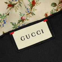 Gucci Multicolor Floral GG Web Print Scarf