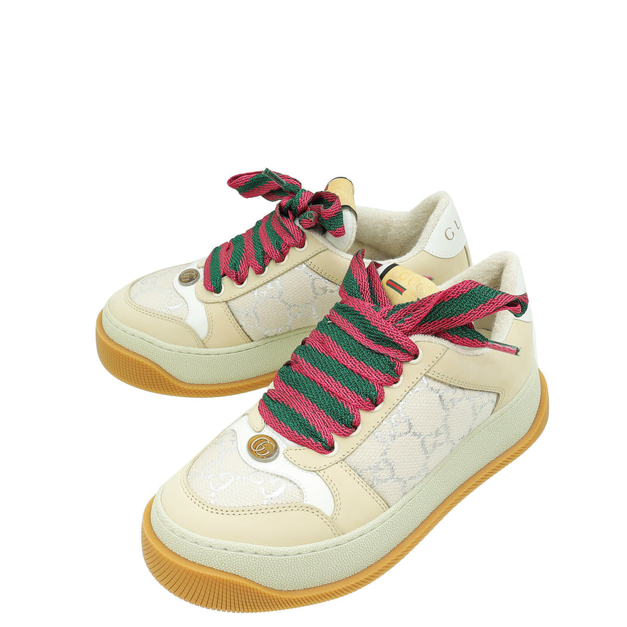Gucci Multicolor GG Screener Sneaker 36