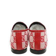 Gucci Red GG Jordaan Loafer 36
