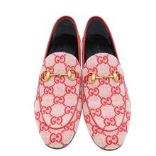 Gucci Red GG Jordaan Loafer 36