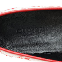 Gucci Red GG Jordaan Loafer 36