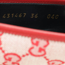 Gucci Red GG Jordaan Loafer 36