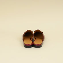 Gucci Burgundy Princetown Mules 36