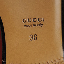 Gucci Burgundy Princetown Mules 36