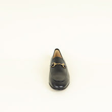 Gucci Black Jordaan Loafer 37.5