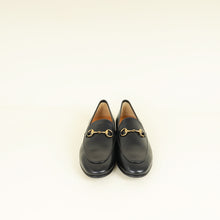 Gucci Black Jordaan Loafer 37.5