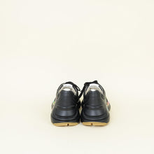 Gucci Black Logo Rhyton Sneakers 38.5