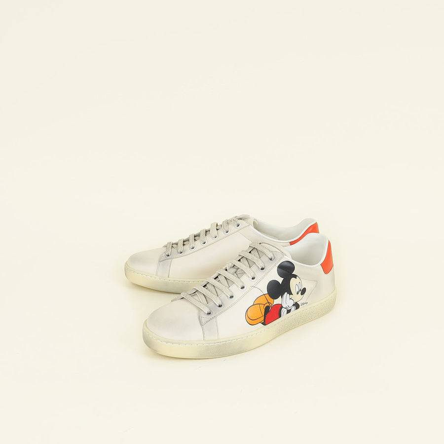 Gucci Bicolor x Disney Ace Mickey Mouse Sneakers 38