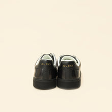 Gucci Black GG Crystal Ace Trainer w/ Web 40.5