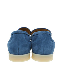 Gucci Blue Horsebit Suede Men's Loafer 8.5
