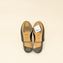 Gucci Navy Blue Princetown Mules 35.5