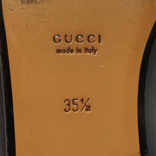 Gucci Navy Blue Princetown Mules 35.5