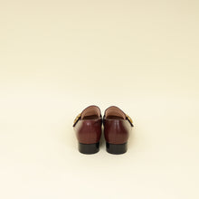 Gucci Burgundy GG Marmont Loafers 36.5