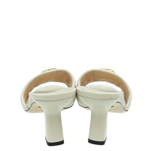 Gucci Ivory GG Marmont Slide Heeled Mules 36.5