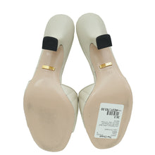 Gucci Ivory GG Marmont Slide Heeled Mules 36.5