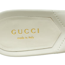 Gucci Ivory GG Marmont Slide Heeled Mules 36.5
