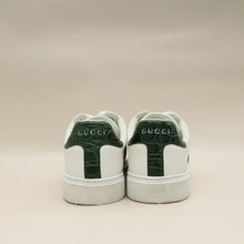 Gucci White Ace With Web Trainer Sneaker 36.5