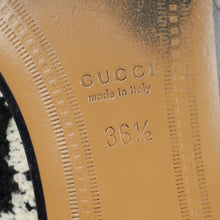 Gucci Bicolor Jordaan Tweed Loafer 36.5