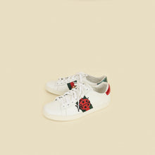 Gucci White Ace Pineapple x Ladybug Embroidered Sneakers 36.5