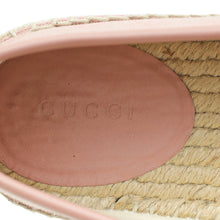 Gucci Pink GG Espadrille 36.5