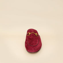 Gucci Burgundy Princetown Mules 36