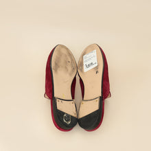 Gucci Burgundy Princetown Mules 36