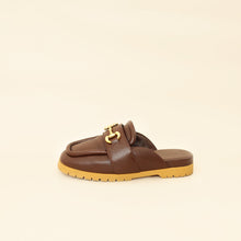 Gucci Brown Airel Mule 37.5