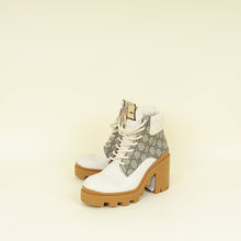 Gucci Triicolor GG Supreme Quilted Ankle Boots 37.5
