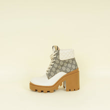 Gucci Triicolor GG Supreme Quilted Ankle Boots 37.5