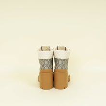 Gucci Triicolor GG Supreme Quilted Ankle Boots 37.5