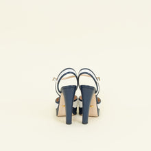 Gucci Bicolor Double G Logo Slingback Pump 37.5