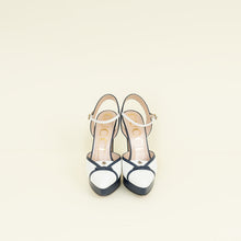 Gucci Bicolor Double G Logo Slingback Pump 37.5
