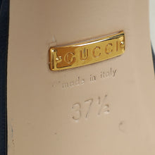 Gucci Bicolor Double G Logo Slingback Pump 37.5