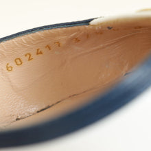 Gucci Bicolor Double G Logo Slingback Pump 37.5