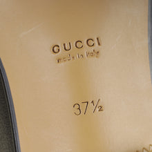 Gucci Black Horsebit Jordaan Loafers 37.5
